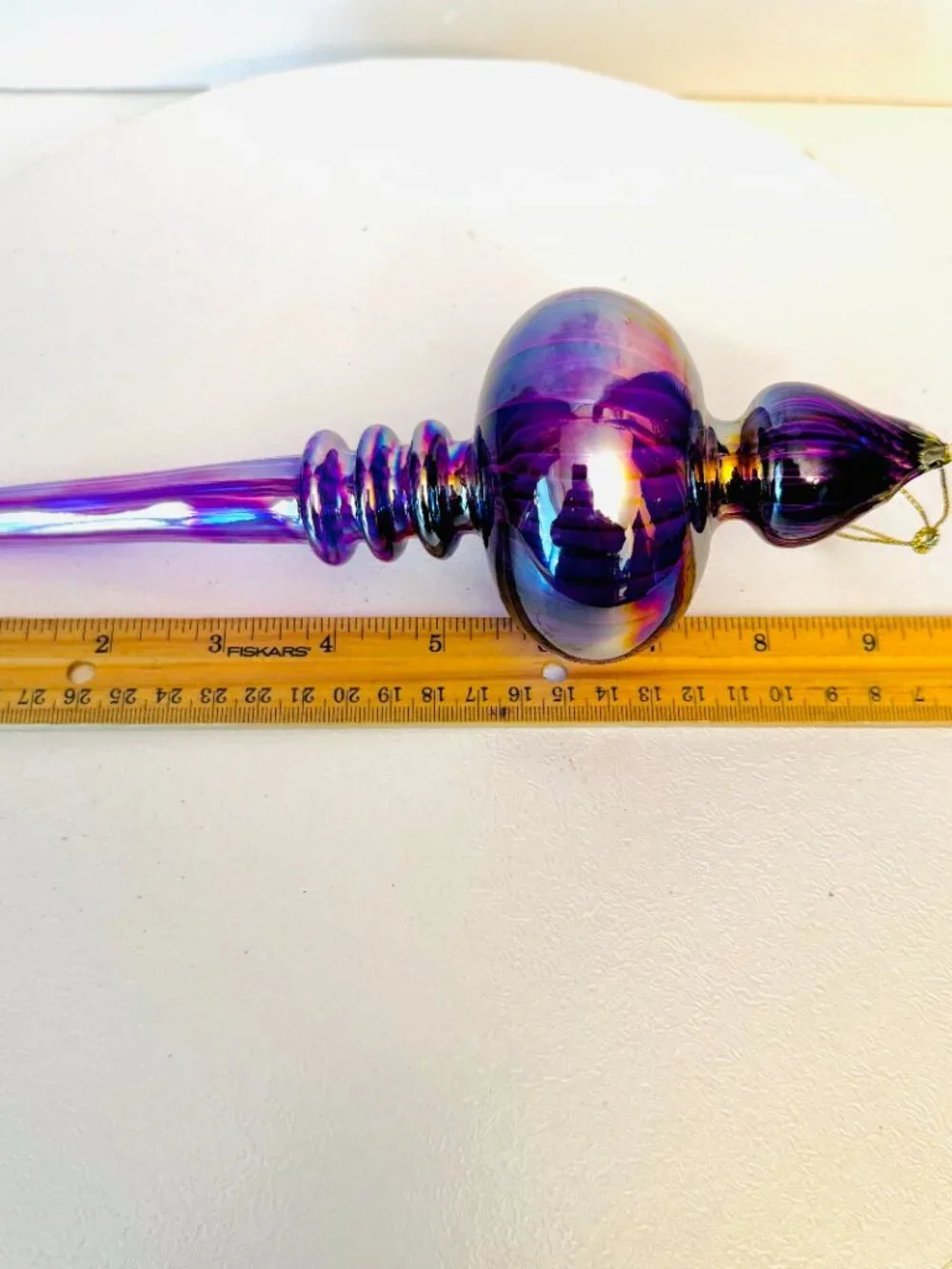 Vtg Hand Blown 9